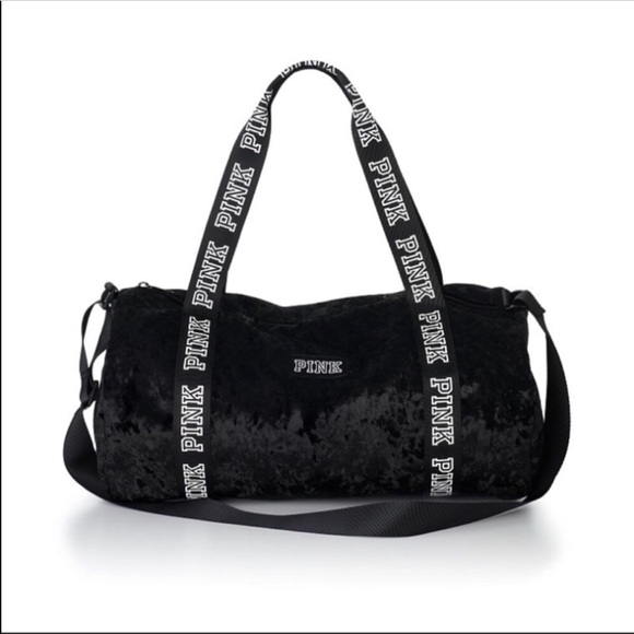 Brand New 💕 V/S PINK mini velvet duffle - Picture 2 of 3